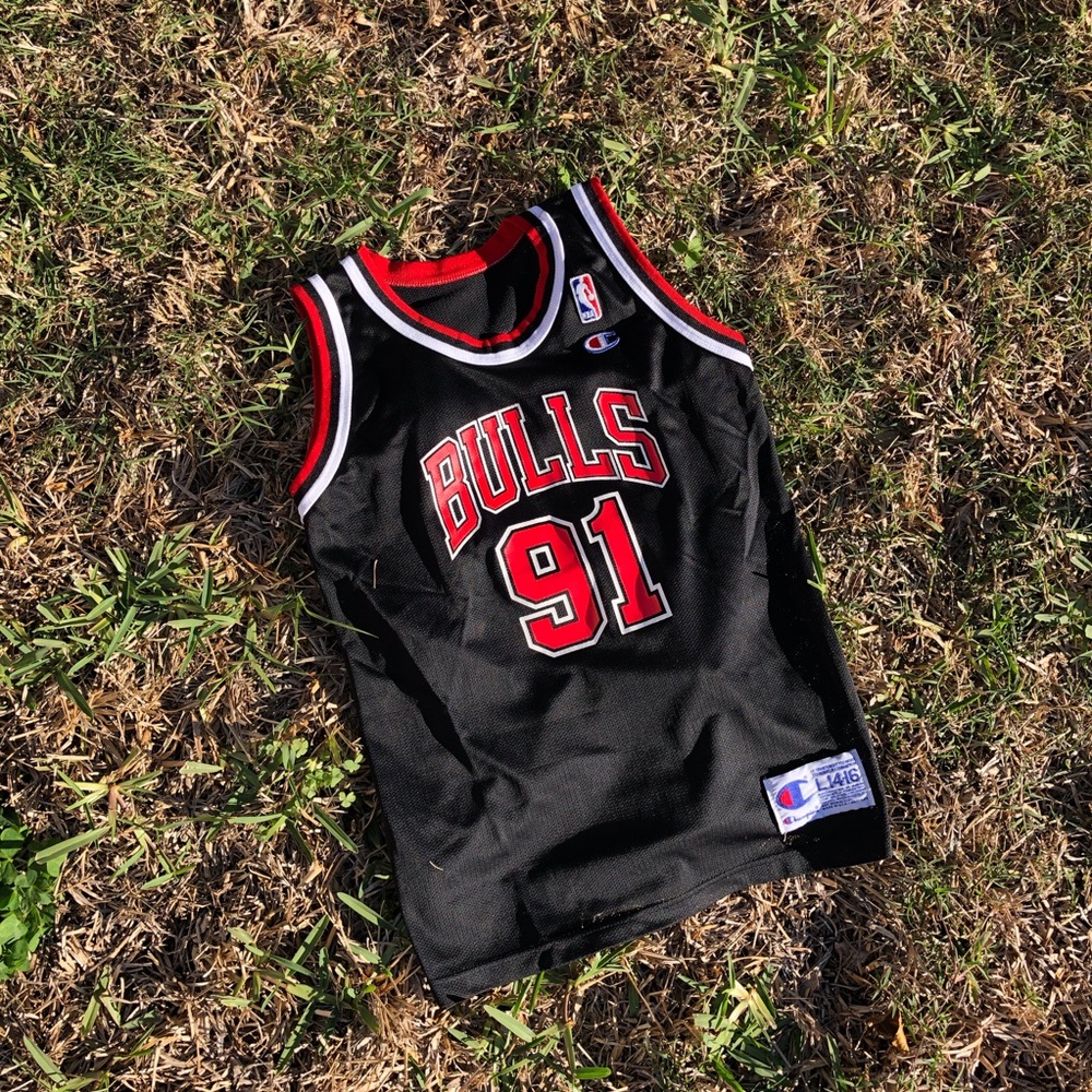 Vintage Dennis Rodman Chicago Bulls nba jersey